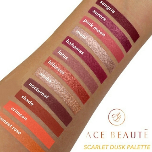Ace Beautē | Scarlet Dusk Palette - Picture 2 of 2
